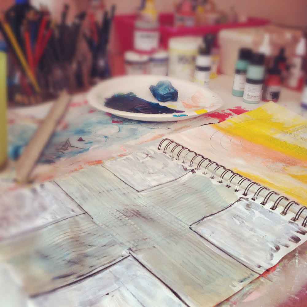 creative expression without forcing