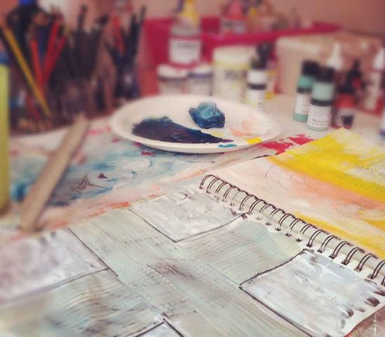 A little artists blog hop action to inspire…. and connect cool people!
