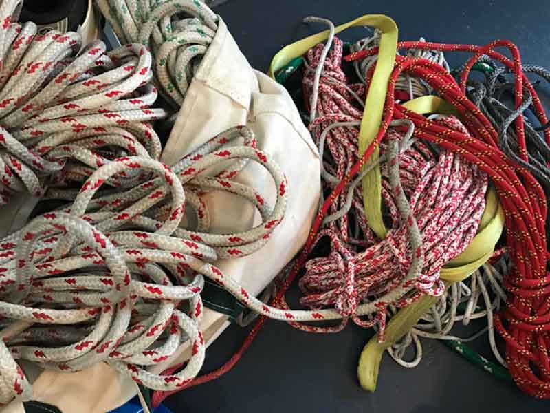 letting go of the knotted chord