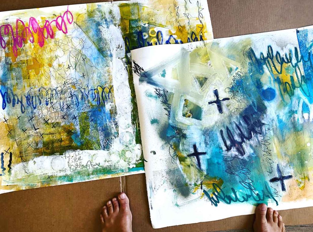 liberating art journal practice